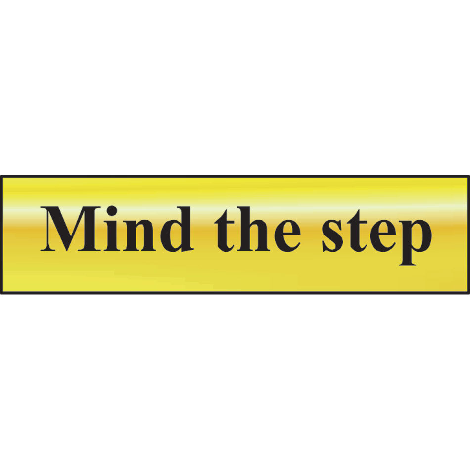 Mind the step - POL (200 x 50mm)