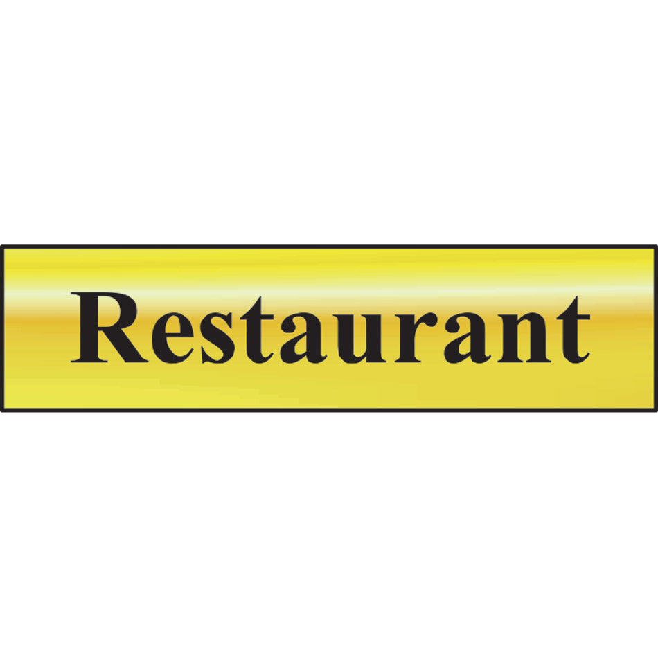 Restaurant - POL (200 x 50mm)