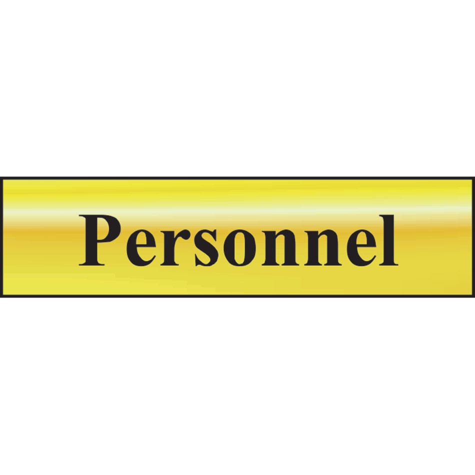 Personnel - POL (200 x 50mm)