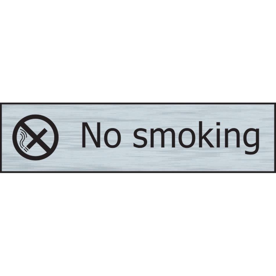 No smoking - SSE (200 x 50mm)