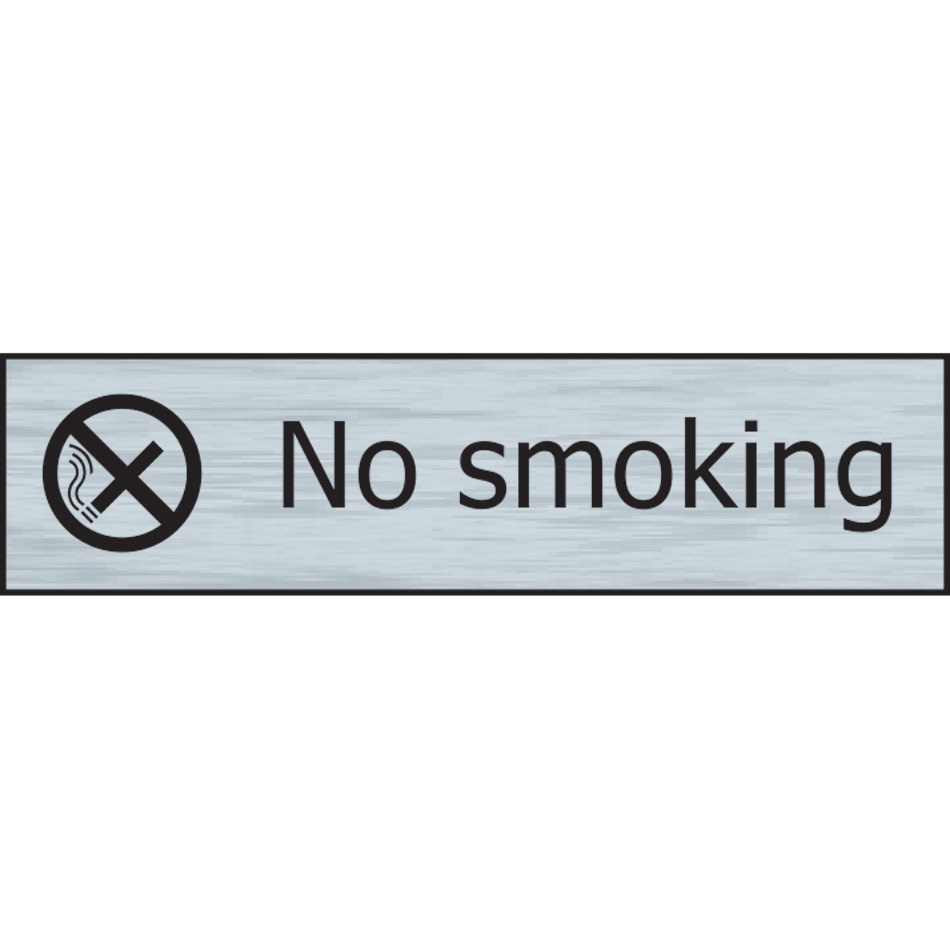 No smoking - SSE (200 x 50mm)