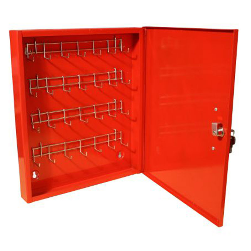 Red Lockout Padlock Cabinet (HWD: 460 x 390 x 55mm)