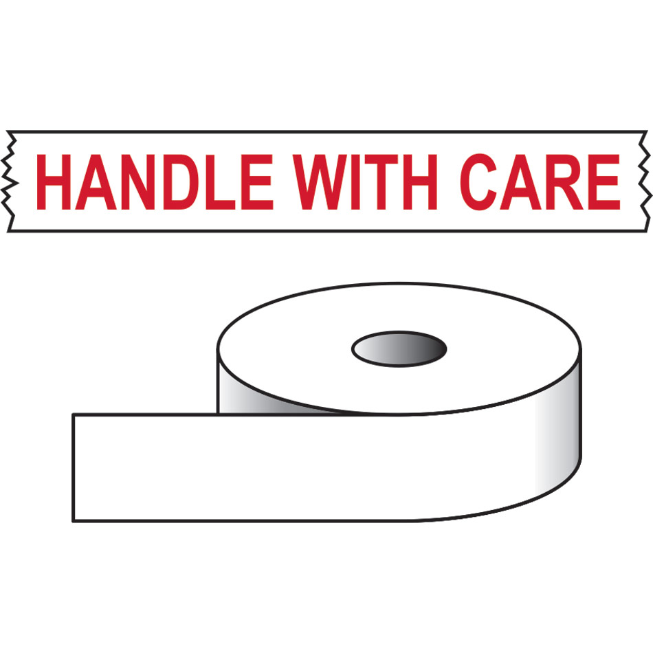 Handle with care - printed tape (50mm x 66m)
