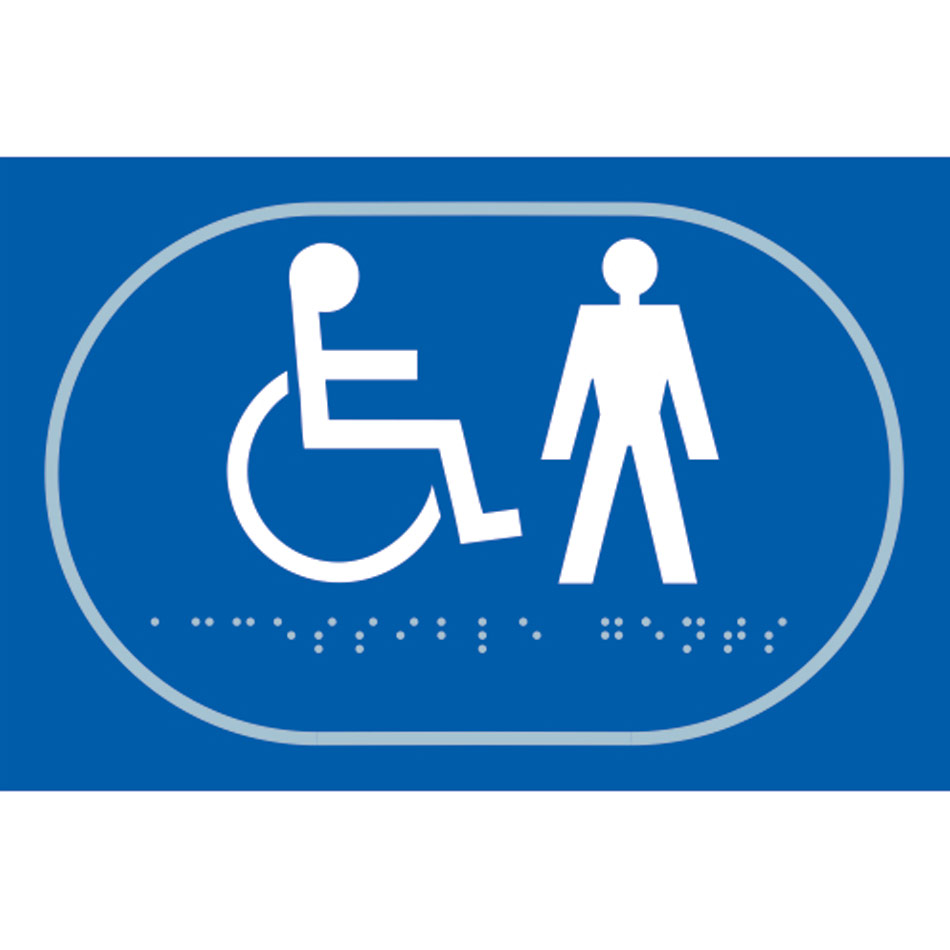 Disabled Gentlemen graphic - Taktyle (225 x 150mm)