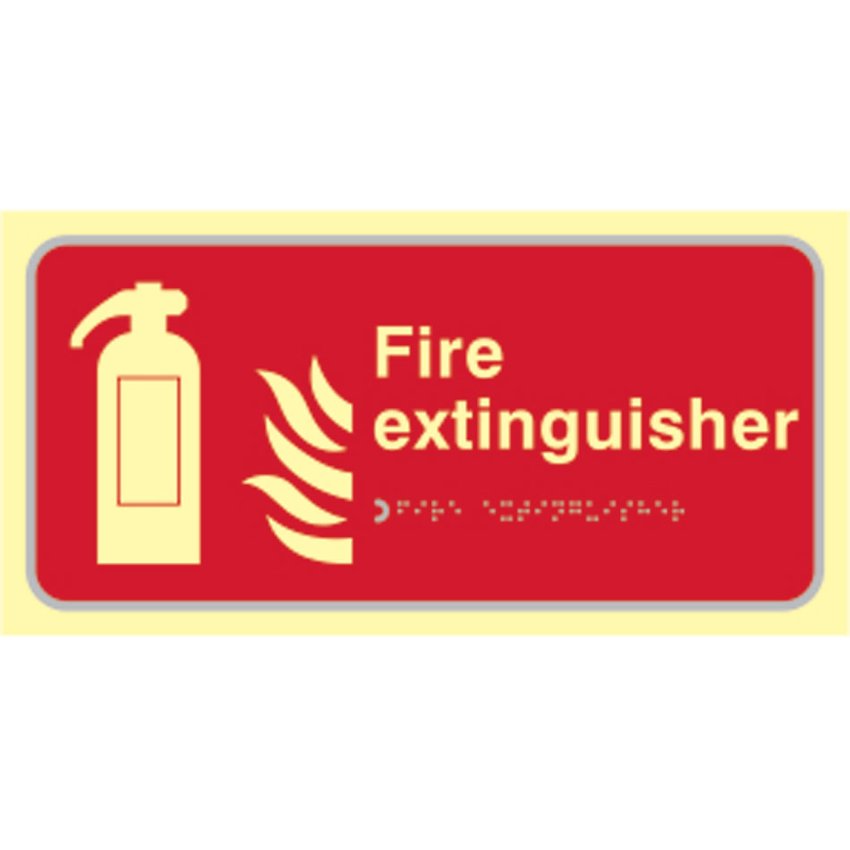 Fire extinguisher - TaktylePh (300 x 150mm)