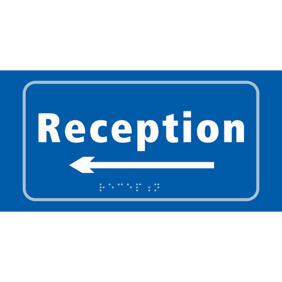 Reception arrow left - Taktyle (300 x 150mm)