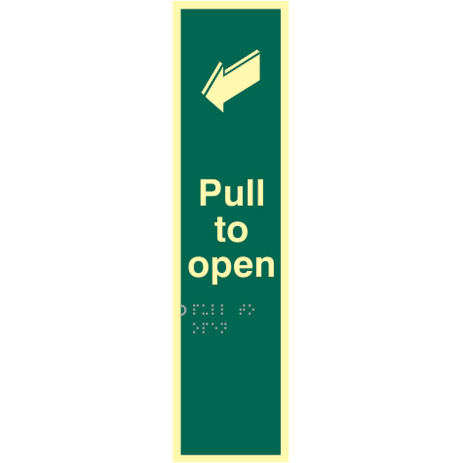 Pull to open - TaktylePh (75 x 300mm)