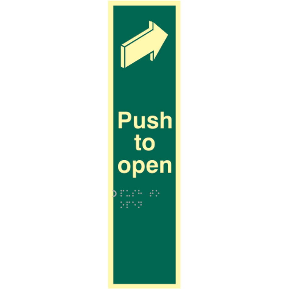 Push to open - TaktylePh (75 x 300mm)