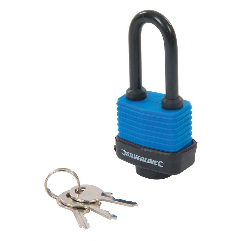 Weather-Resistant Padlock Long Shackle