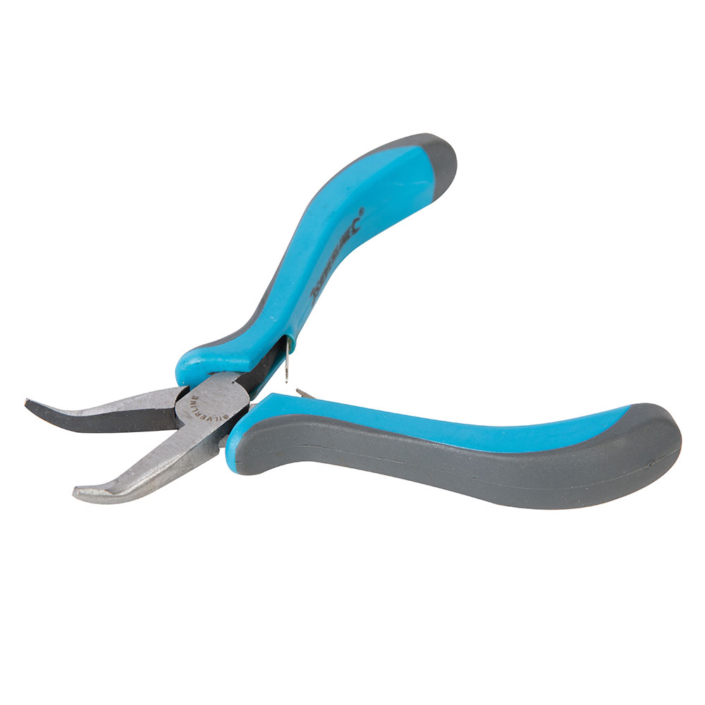 Bent Nose Mini Pliers