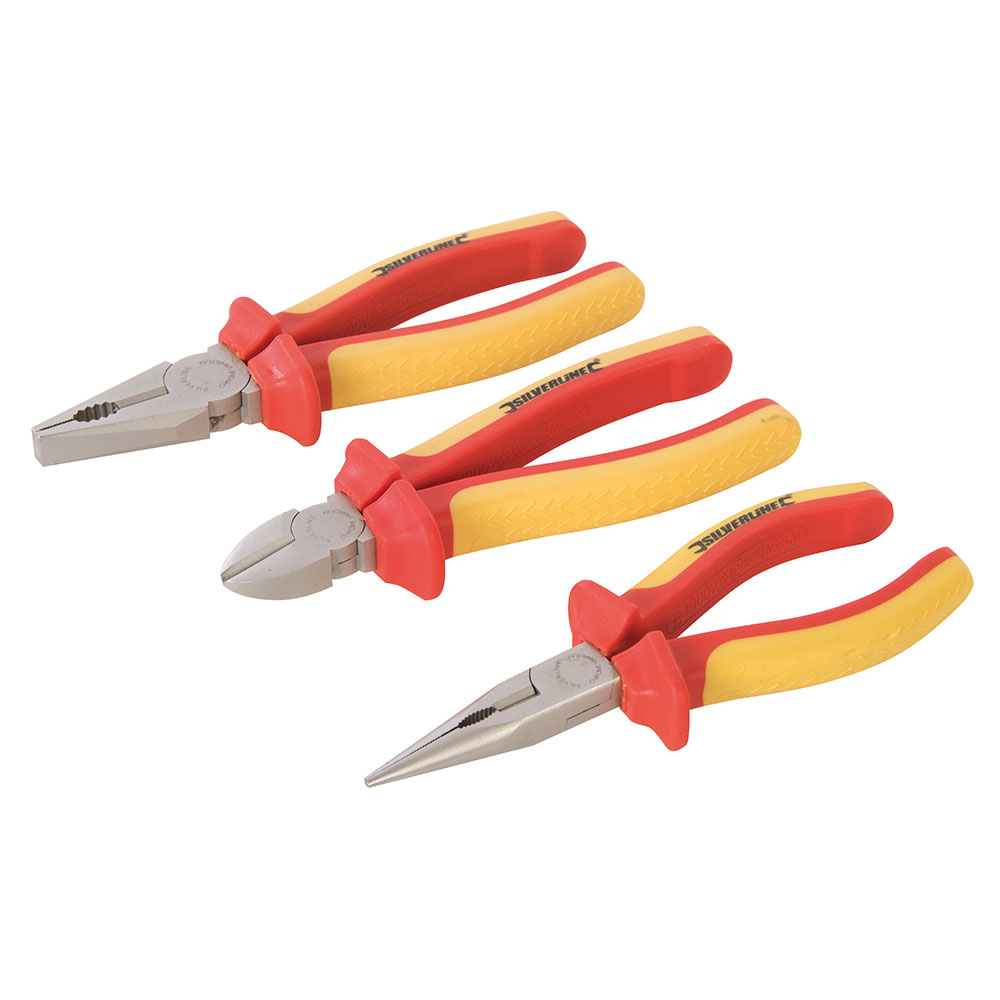 VDE Expert Pliers Set 3pce