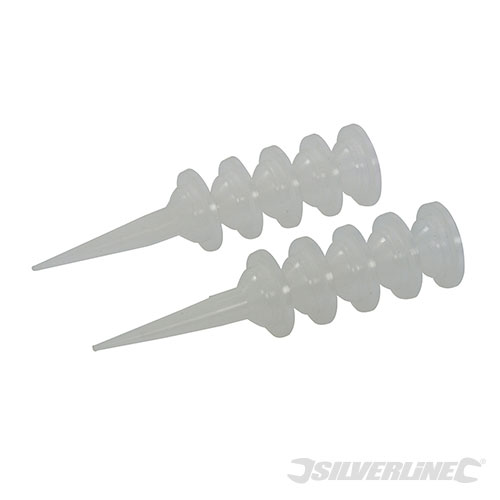 Silicone Sausage Gun Nozzles 10pk