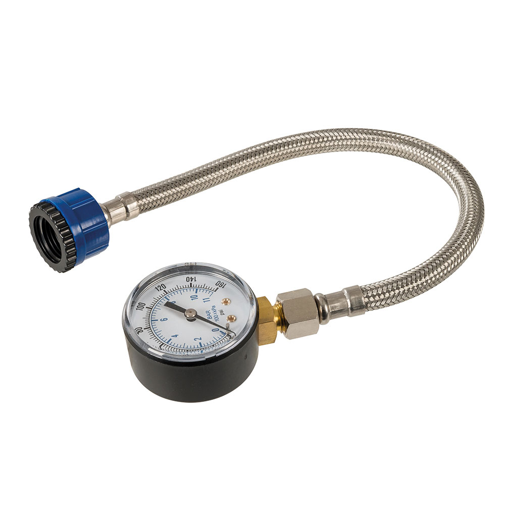 Mains Water Pressure Test Gauge