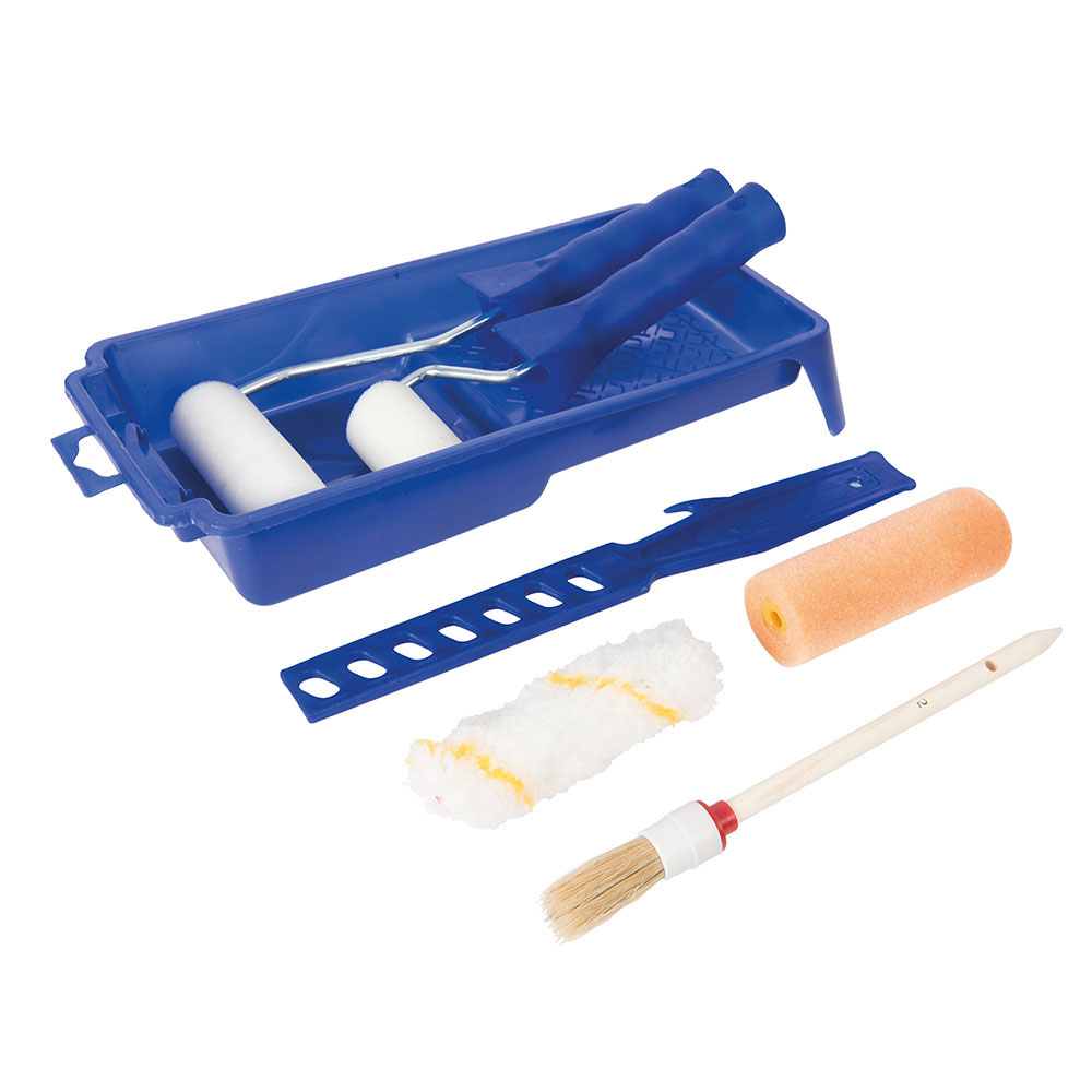 Decorators Roller & Brush Set 9pce