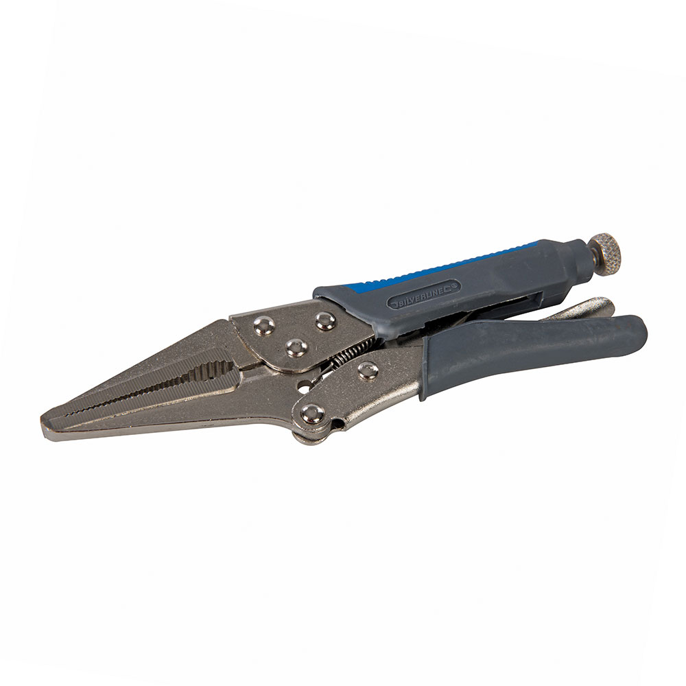 Self Locking Soft-Grip Long Nose Pliers