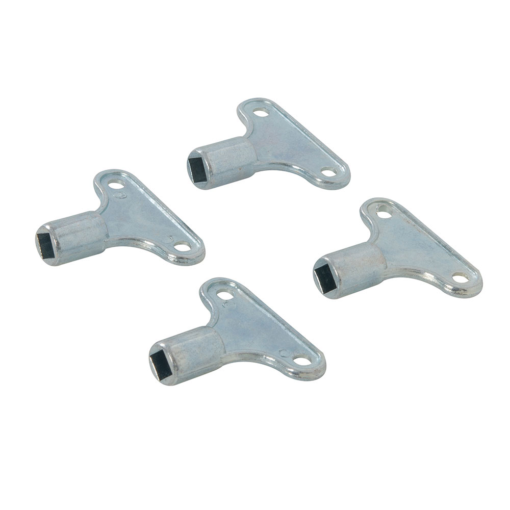 Radiator Bleed & Vent Key 4pk