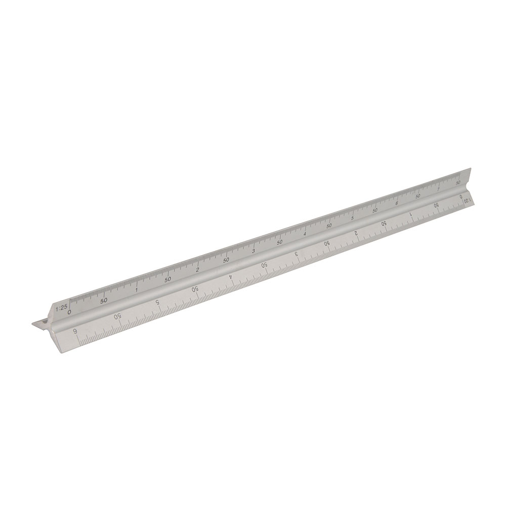 Aluminium Scale Tri Rule