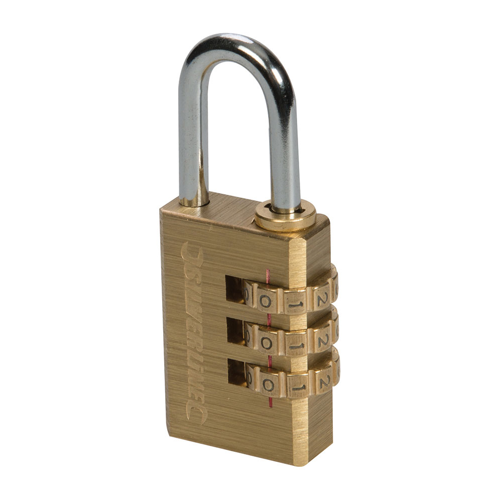 Combination Padlock Brass