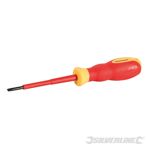 VDE Soft-Grip Electricians Screwdriver Slotted