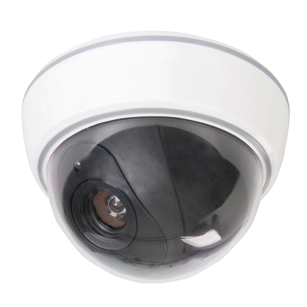 Dummy Security Dome Camera with LED