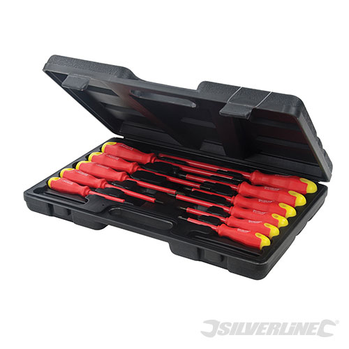 Insulated Soft-Grip Screwdriver Set 11pce