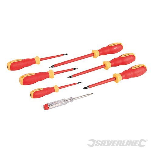 VDE Soft-Grip Electricians Screwdriver Set