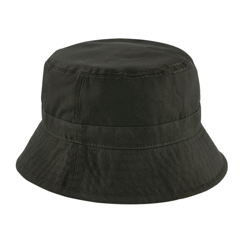 Waxed bucket hat Dark Olive LargeExtra Large
