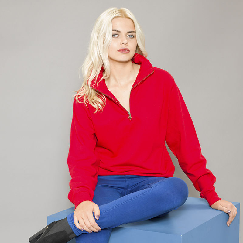 Sophomore ¼ zip sweatshirt Royal Small