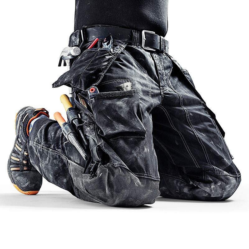 Floorlayer ripstop trousers (3223) Black 30R