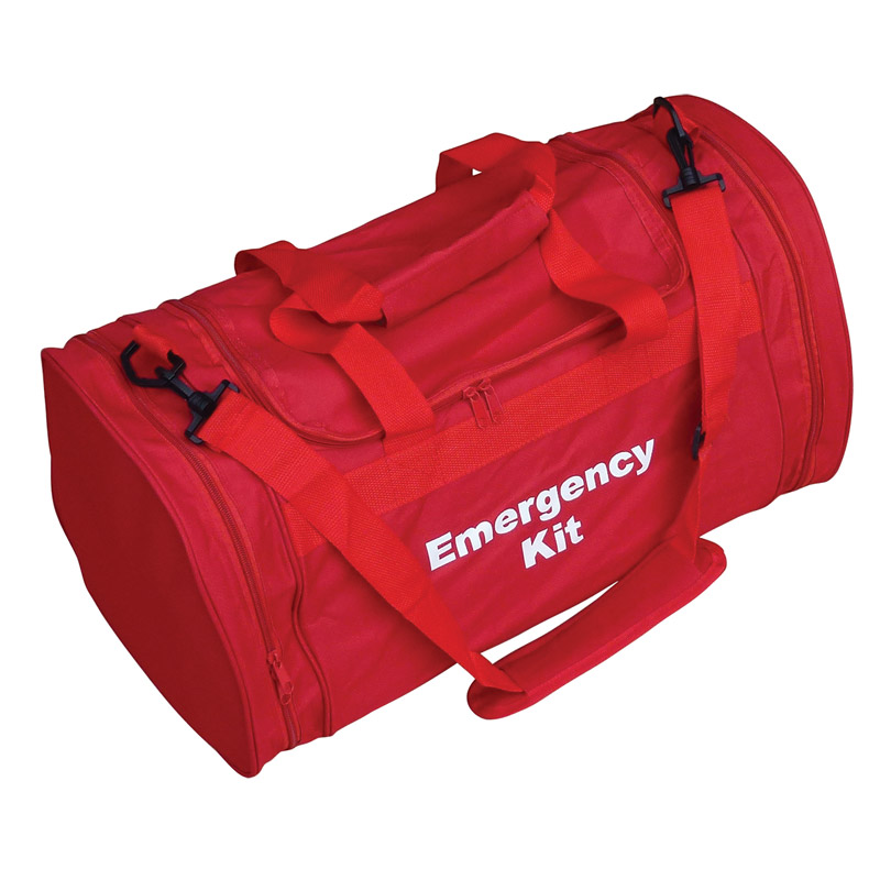 Red Emergency Kit Bag, Empty