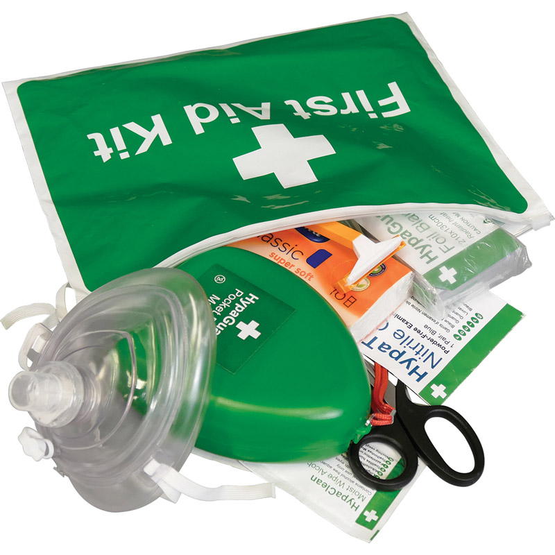 AED Responder Kit in Vinyl Zipper