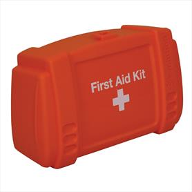Evolution Small Orange First Aid Kit Case, Empty