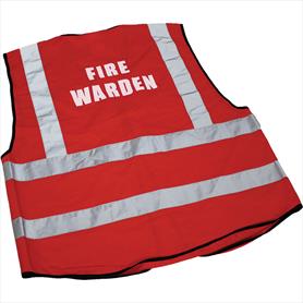 Fire Warden Red Waistcoats
