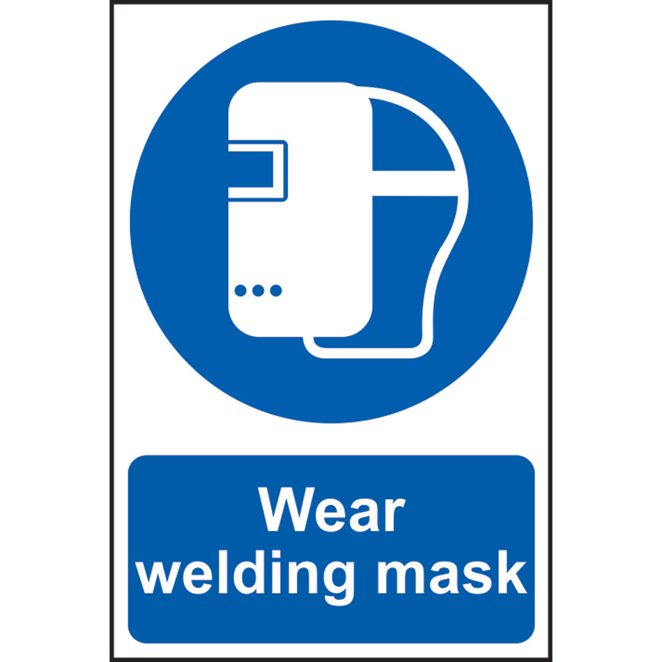 Wear welding mask - PVC (200 x 300mm)