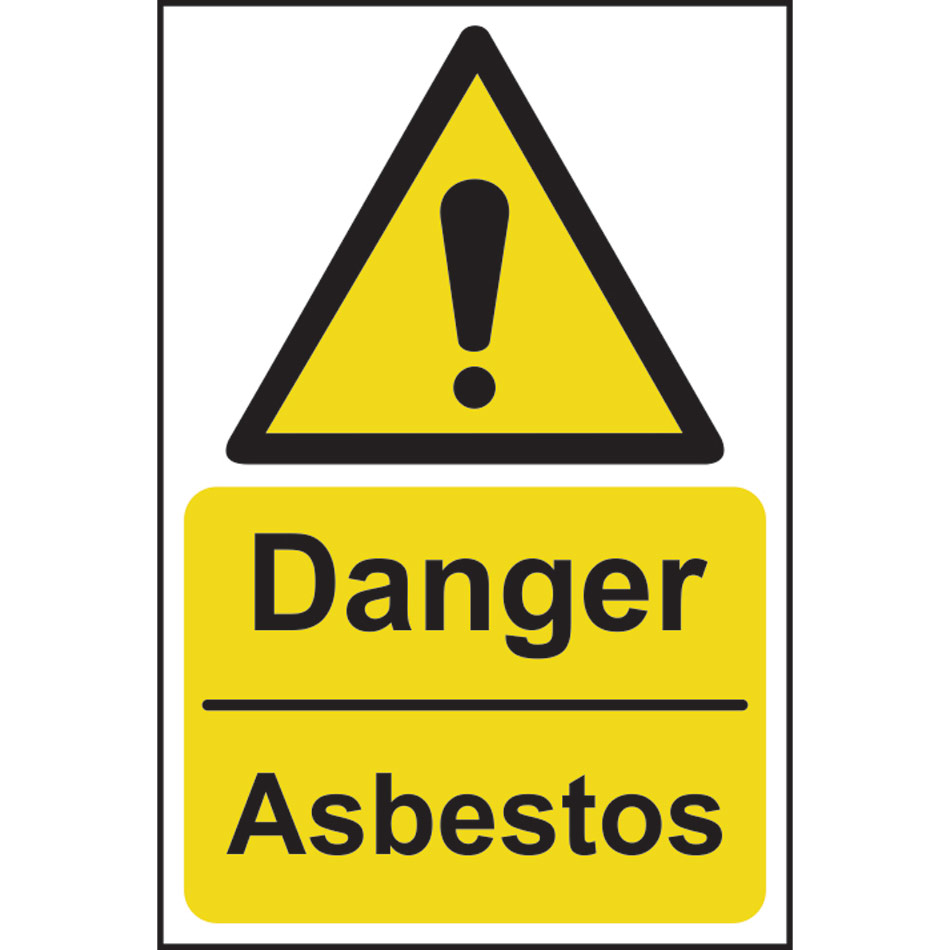 Danger Asbestos - RPVC (400 x 600mm)