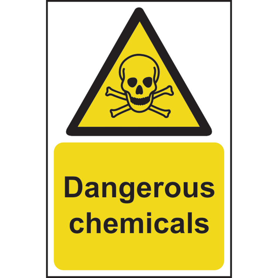 Dangerous chemicals - RPVC (400 x 600mm)