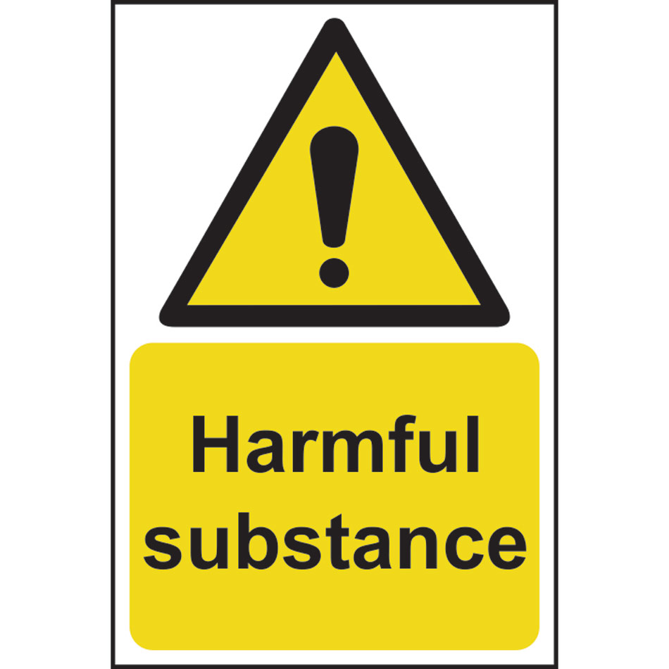 Harmful substance - RPVC (200 x 300mm)