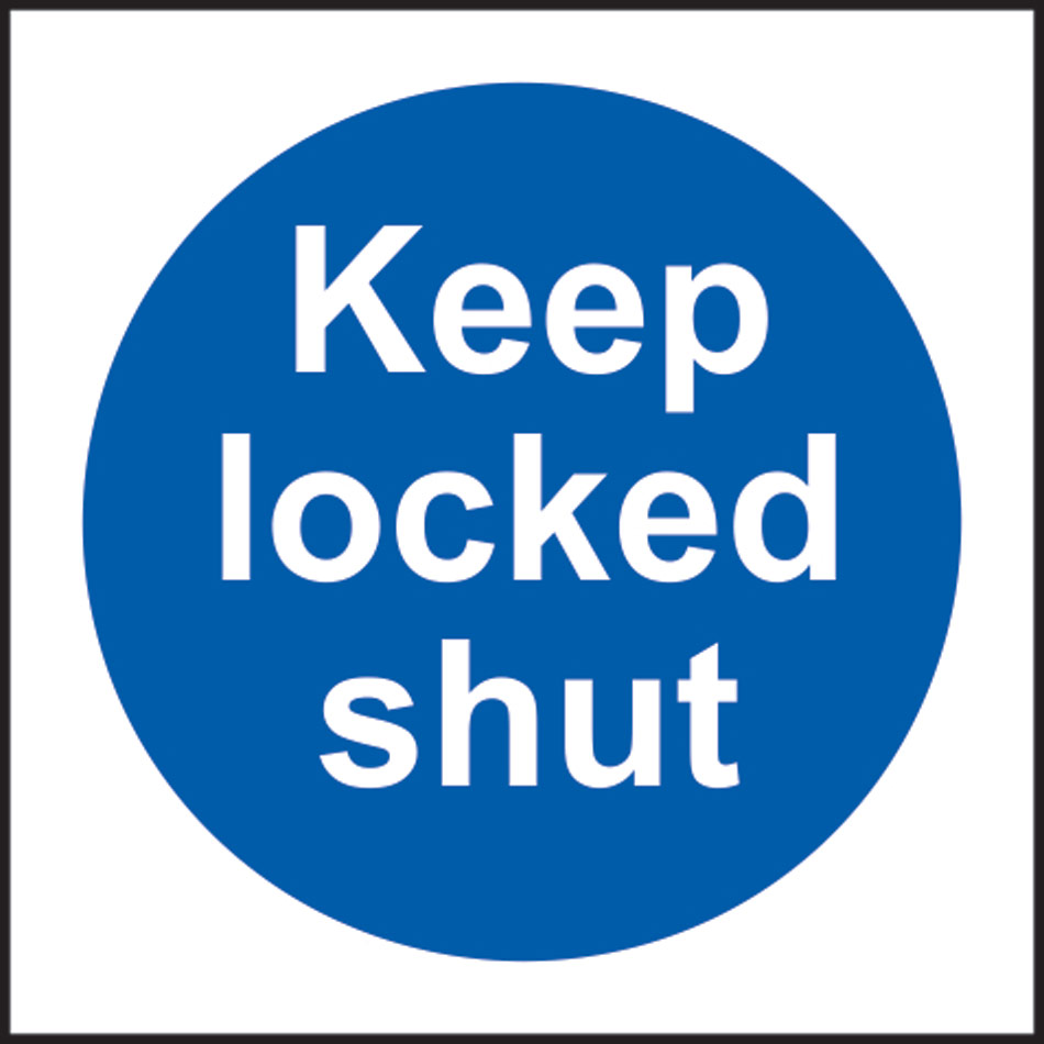 Keep locked shut - SAV (100 x 100mm)