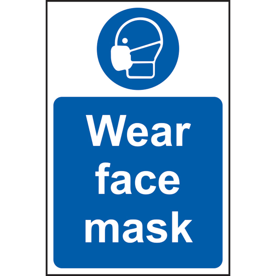 Wear face mask - SAV (200 x 300mm)