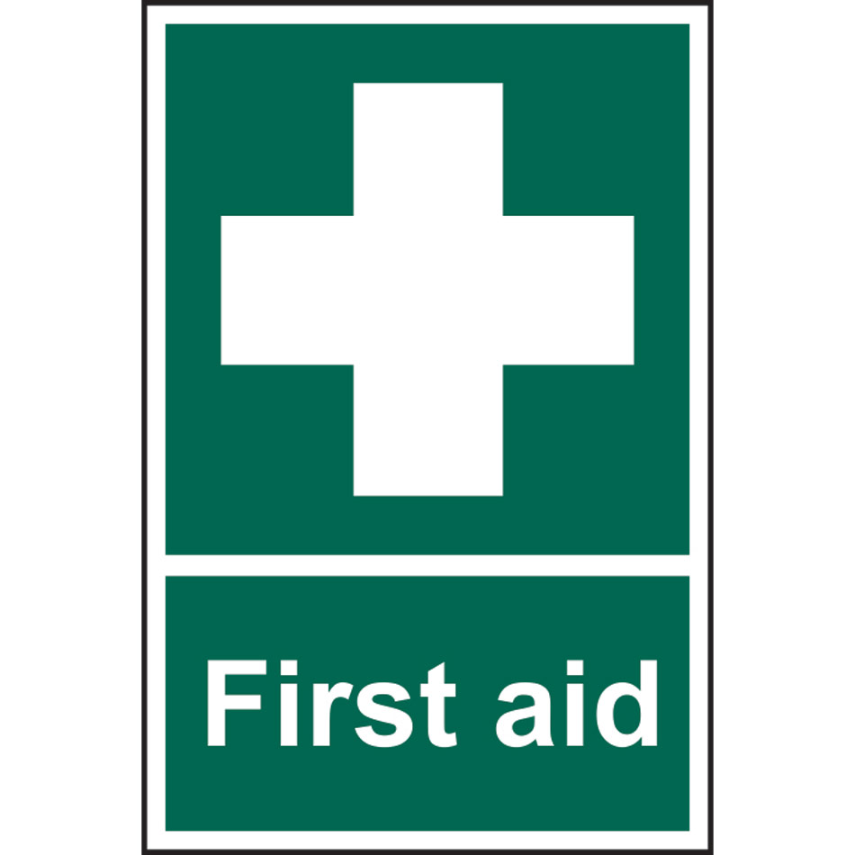 First aid - RPVC (200 x 300mm)