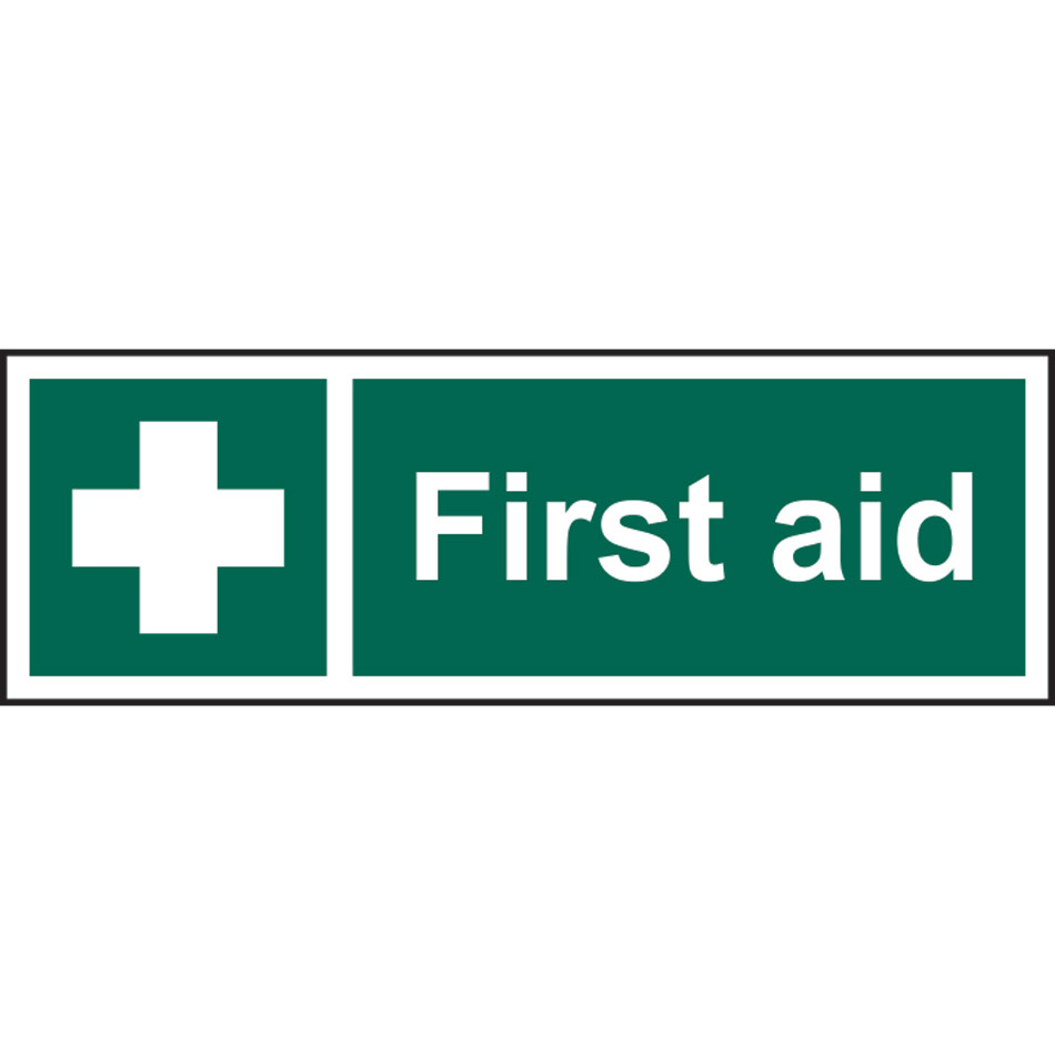 First aid - RPVC (300 x 100mm)