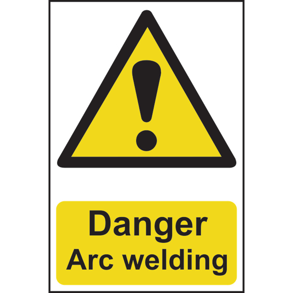Danger Arc welding - PVC (200 x 300mm)