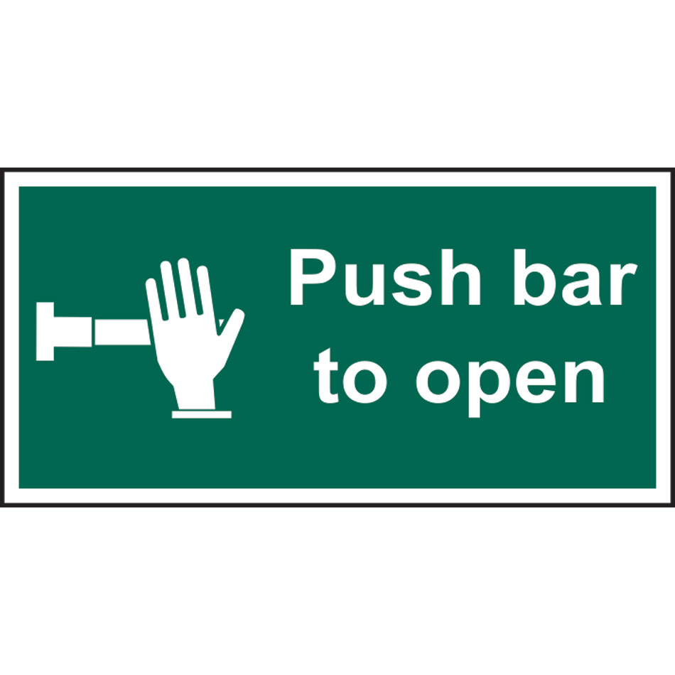 Push bar to open - SAV (300 x 150mm)