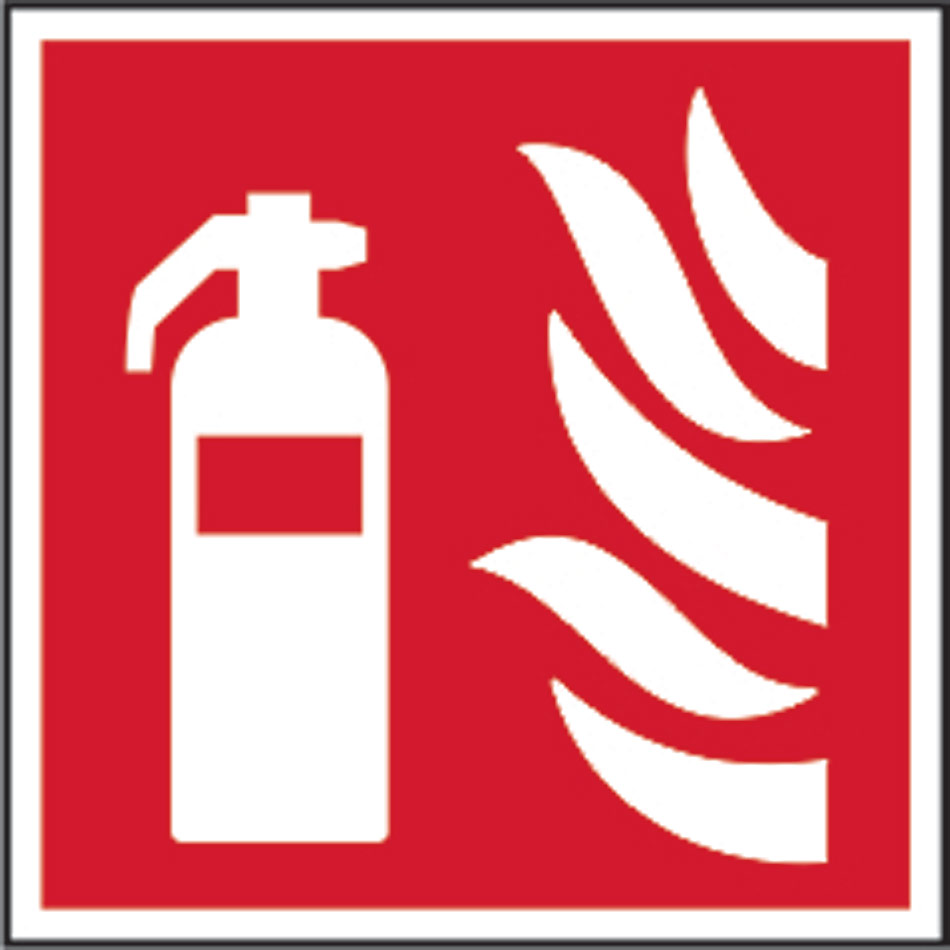 Fire extinguisher symbol - SAV (200 x 200mm)