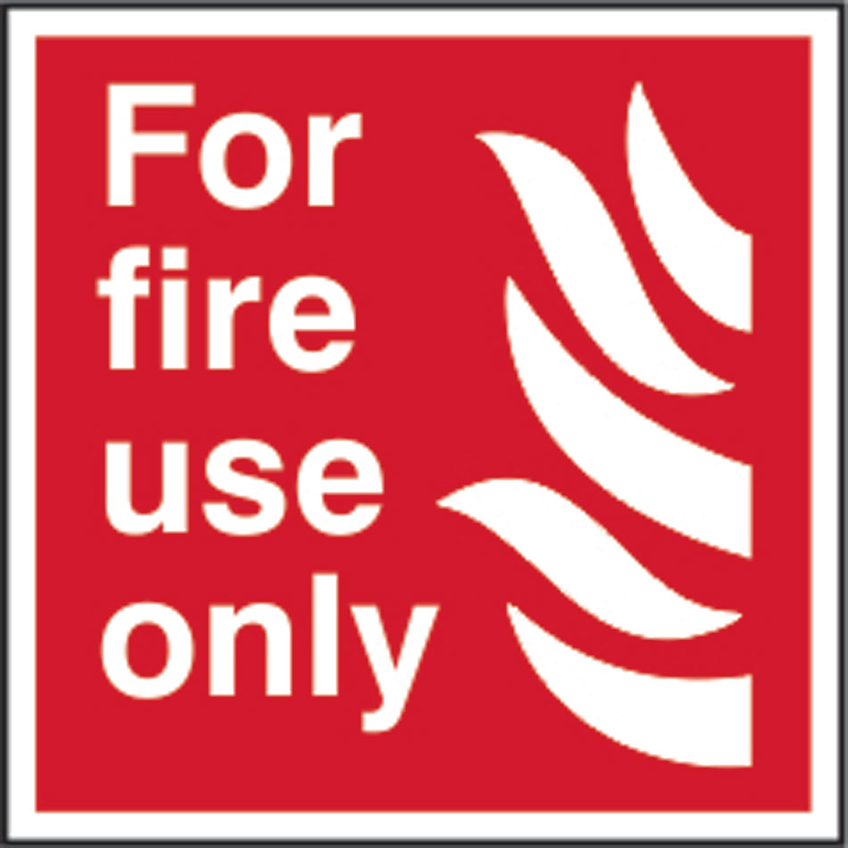 For fire use only - SAV (200 x 200mm)