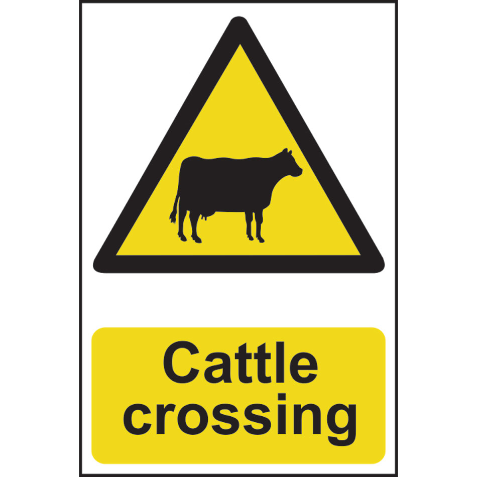 Cattle crossing - PVC (200 x 300mm)