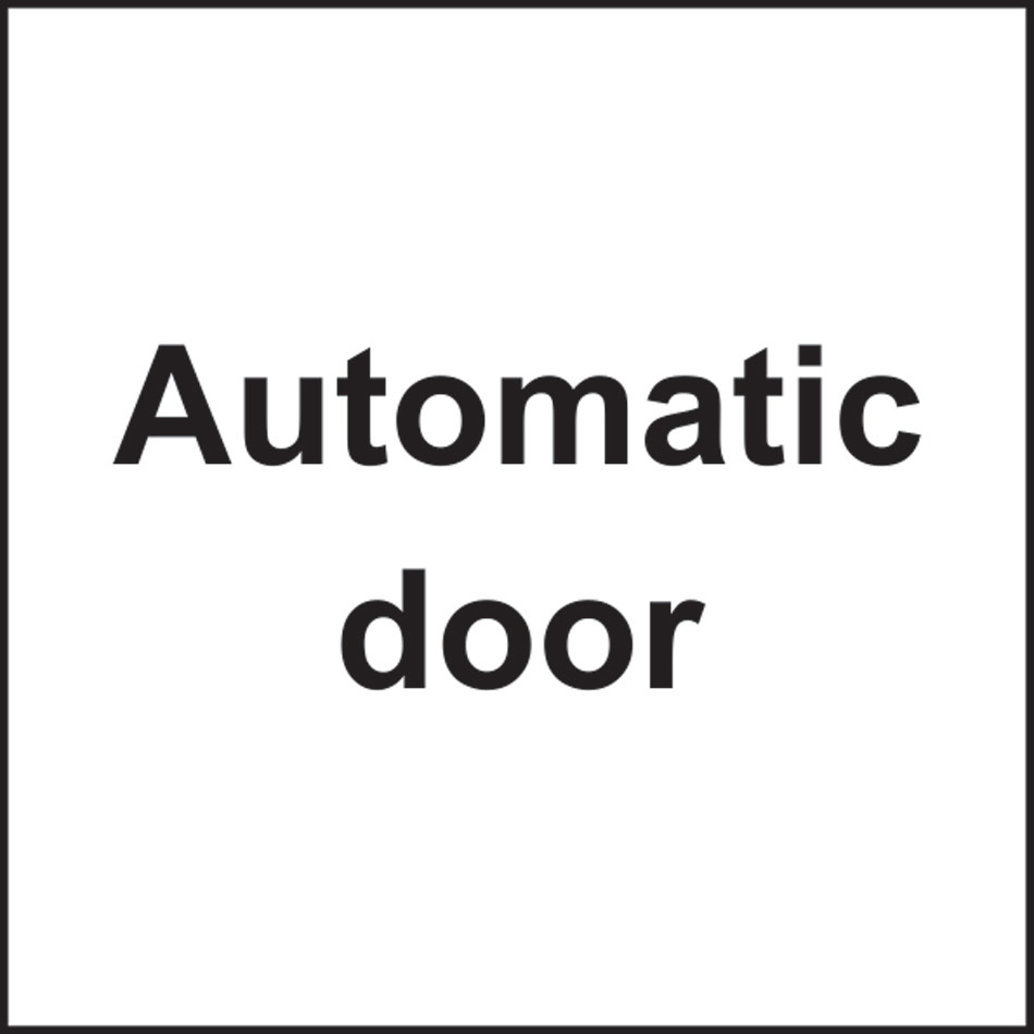 Automatic door - SAV (150 x 150mm)