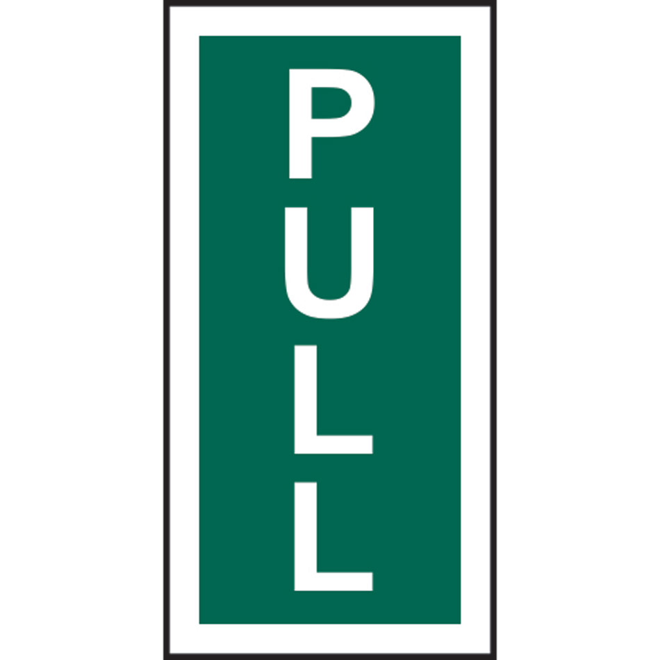 Pull (vertical) - SAV (75 x 150mm)