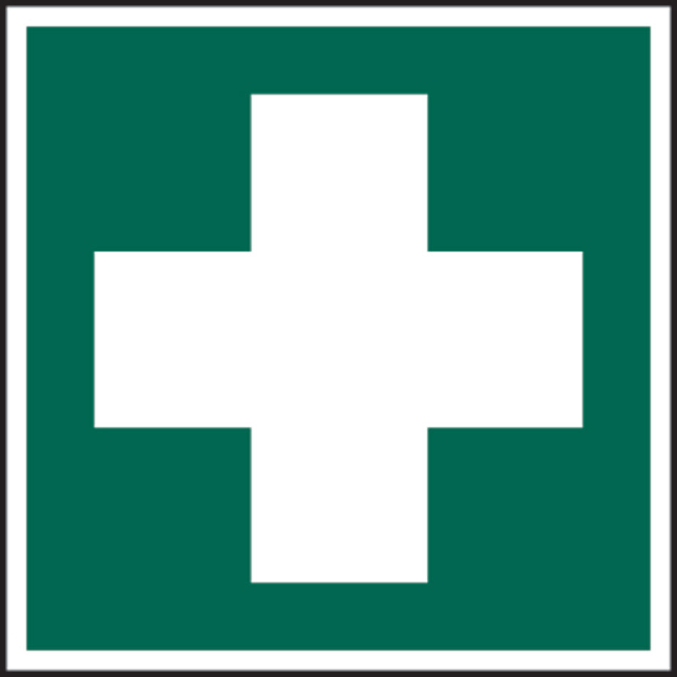First Aid symbol - SAV (100 x 100mm)