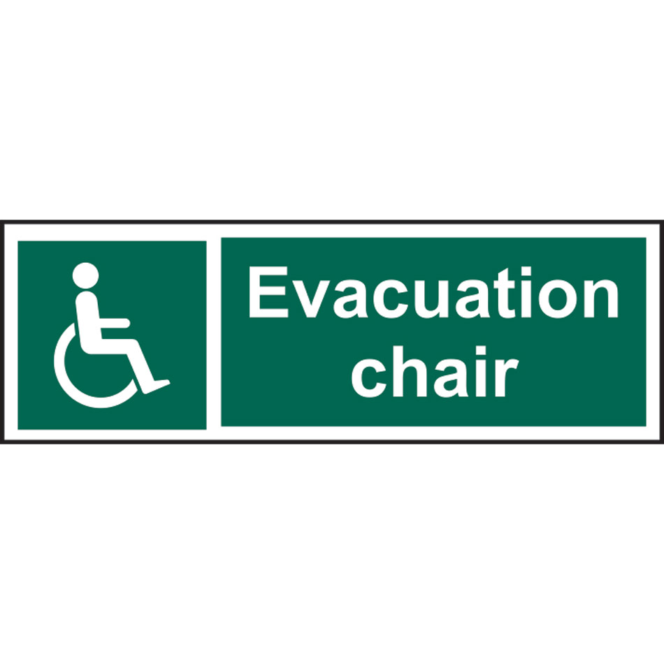 Evacuation chair - RPVC (300 x 100mm)